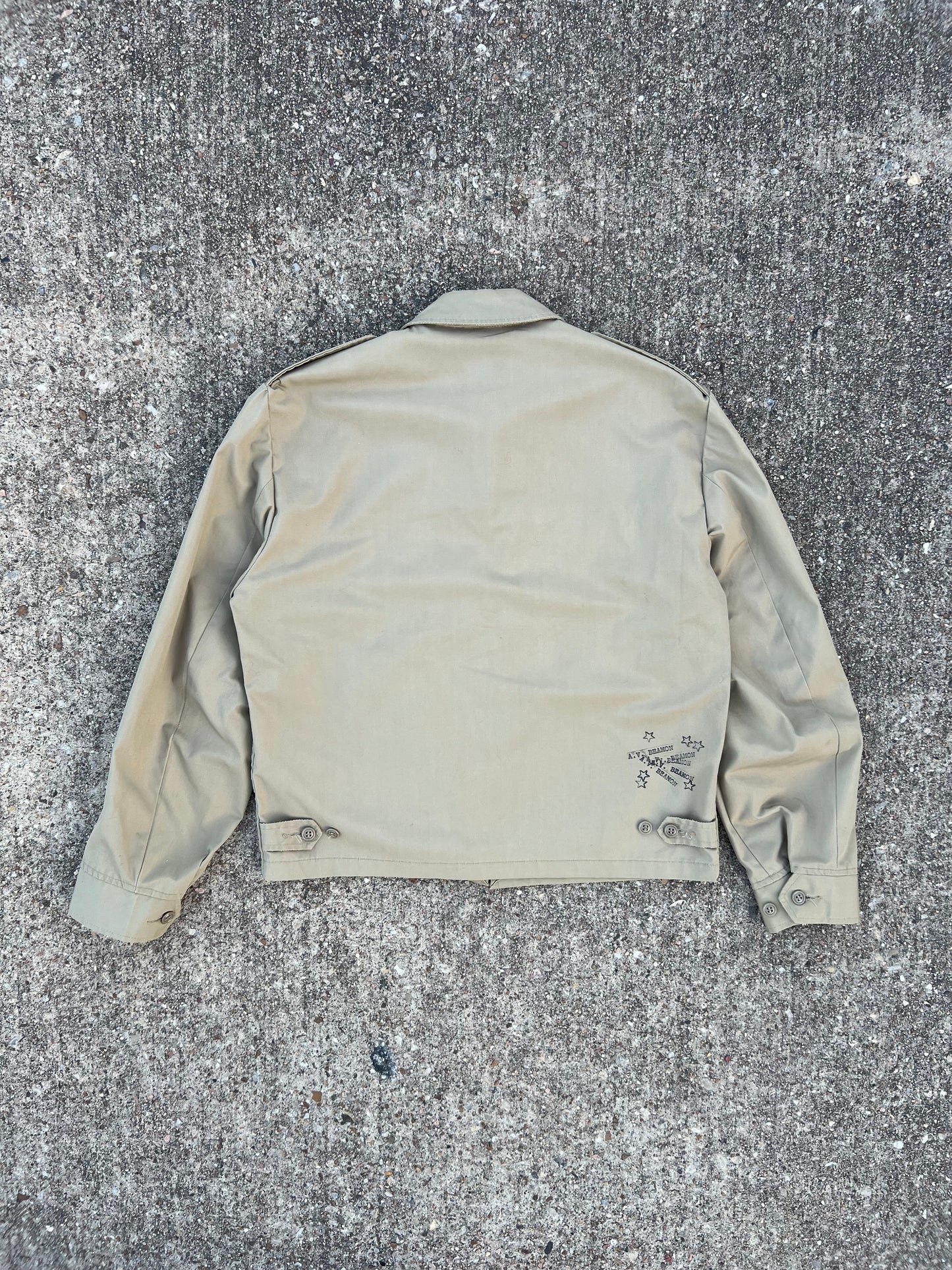 Clubs Embroidered Zip Jacket