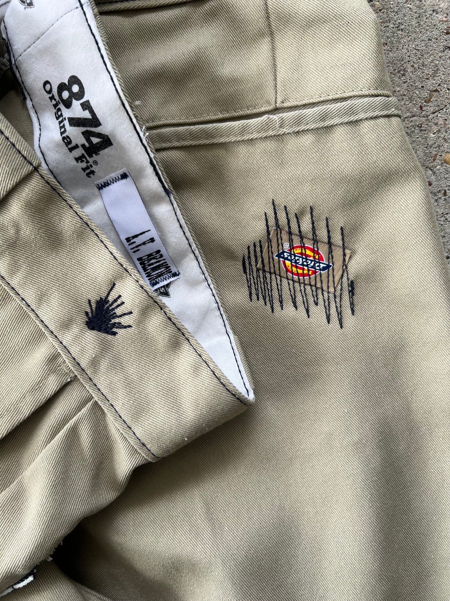 Pleated Dickies Pants