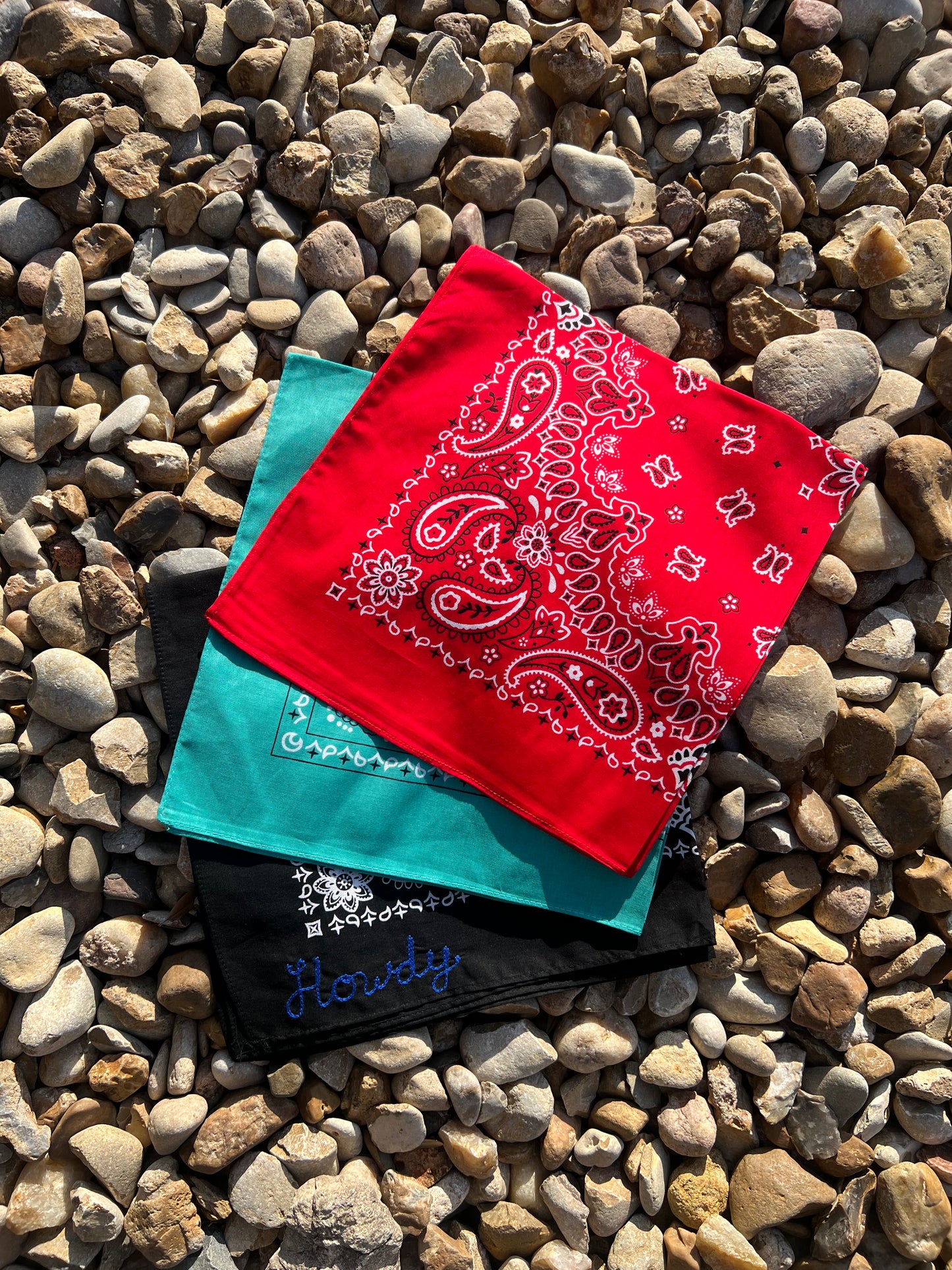 Custom Monogrammed Bandana