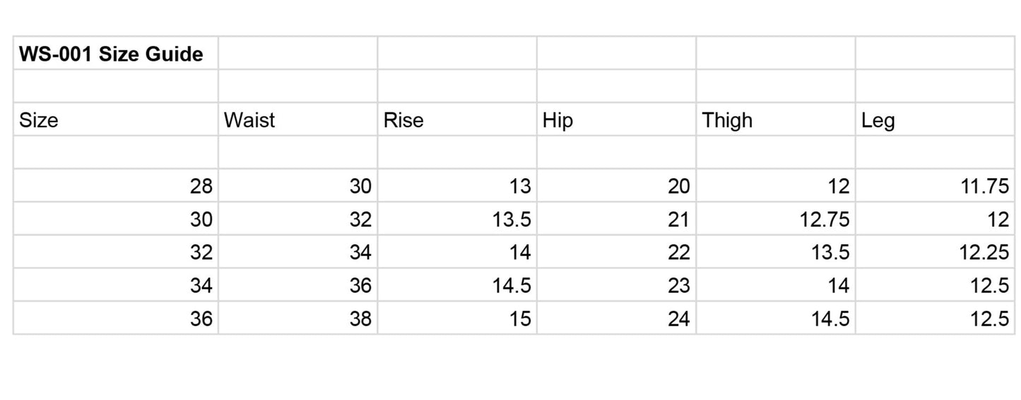 WS-004 Wide Leg Selvedge Pre Order