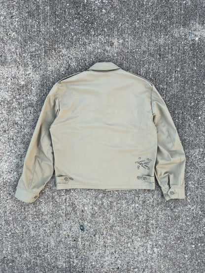 Clubs Embroidered Zip Jacket