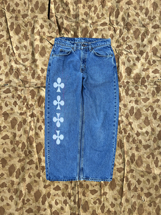 565  Chainstitched Orange Tab Levi’s