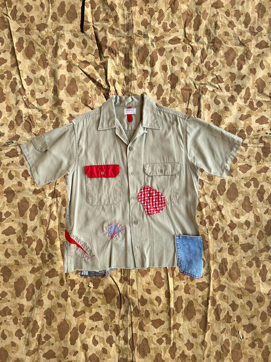 Patchwork Big Mac Camp Shirt