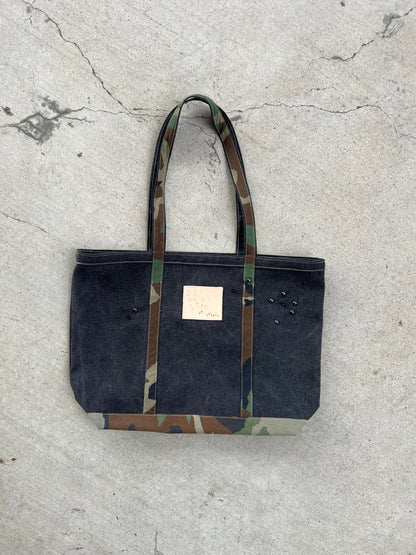Studded Boat Tote