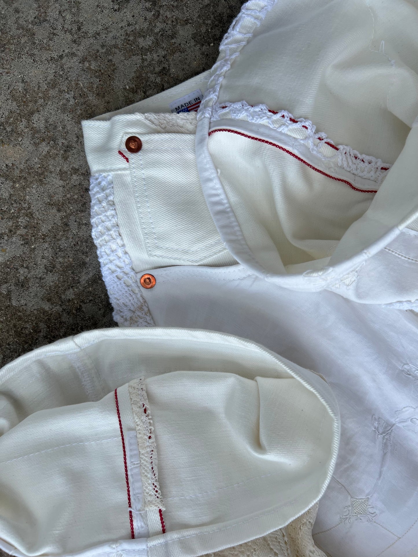 WS-001 Doilie Wide Leg Selvedge 32 x 30