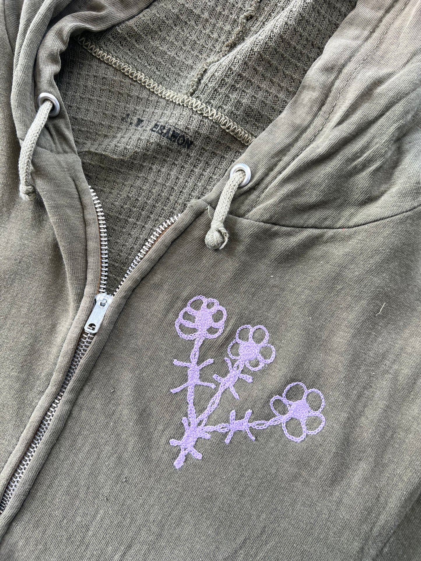 Barb Flower Hoodie