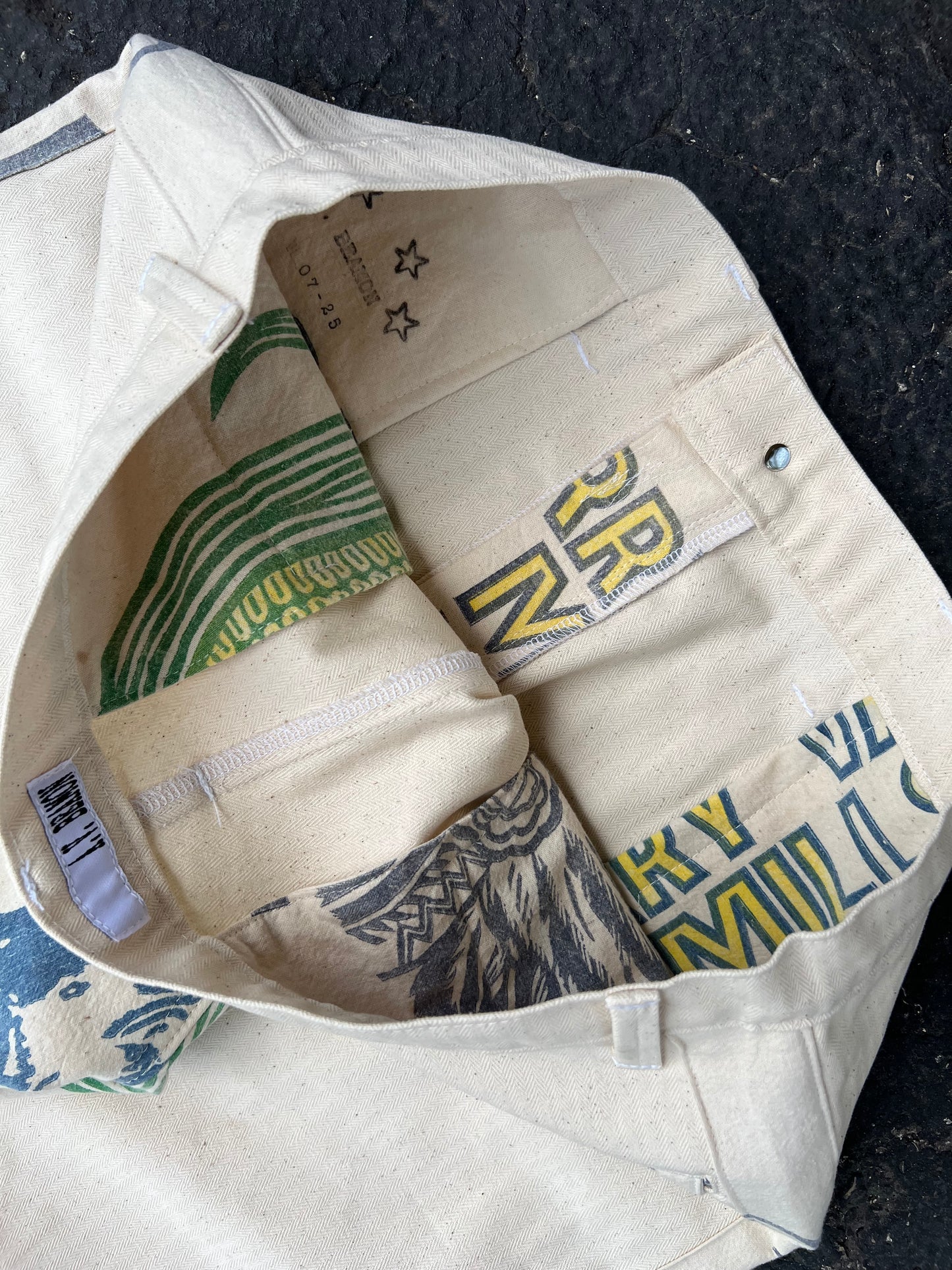 WS-001 HBT/Feed Sack 32 x 31