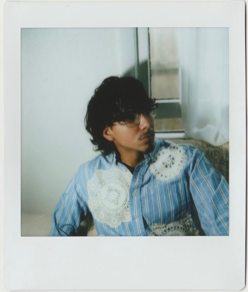 Doilie Stripe Button Up