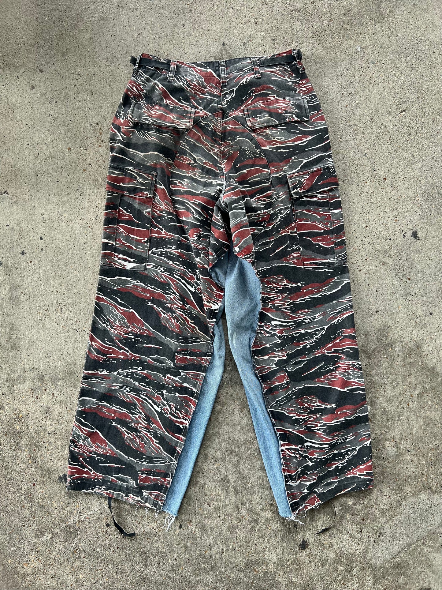 Tiger Wide Leg Cargos