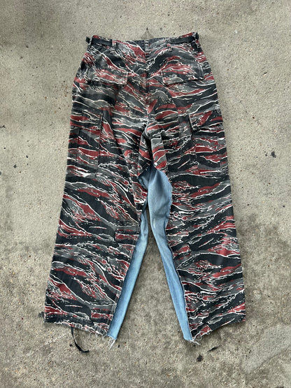 Tiger Wide Leg Cargos