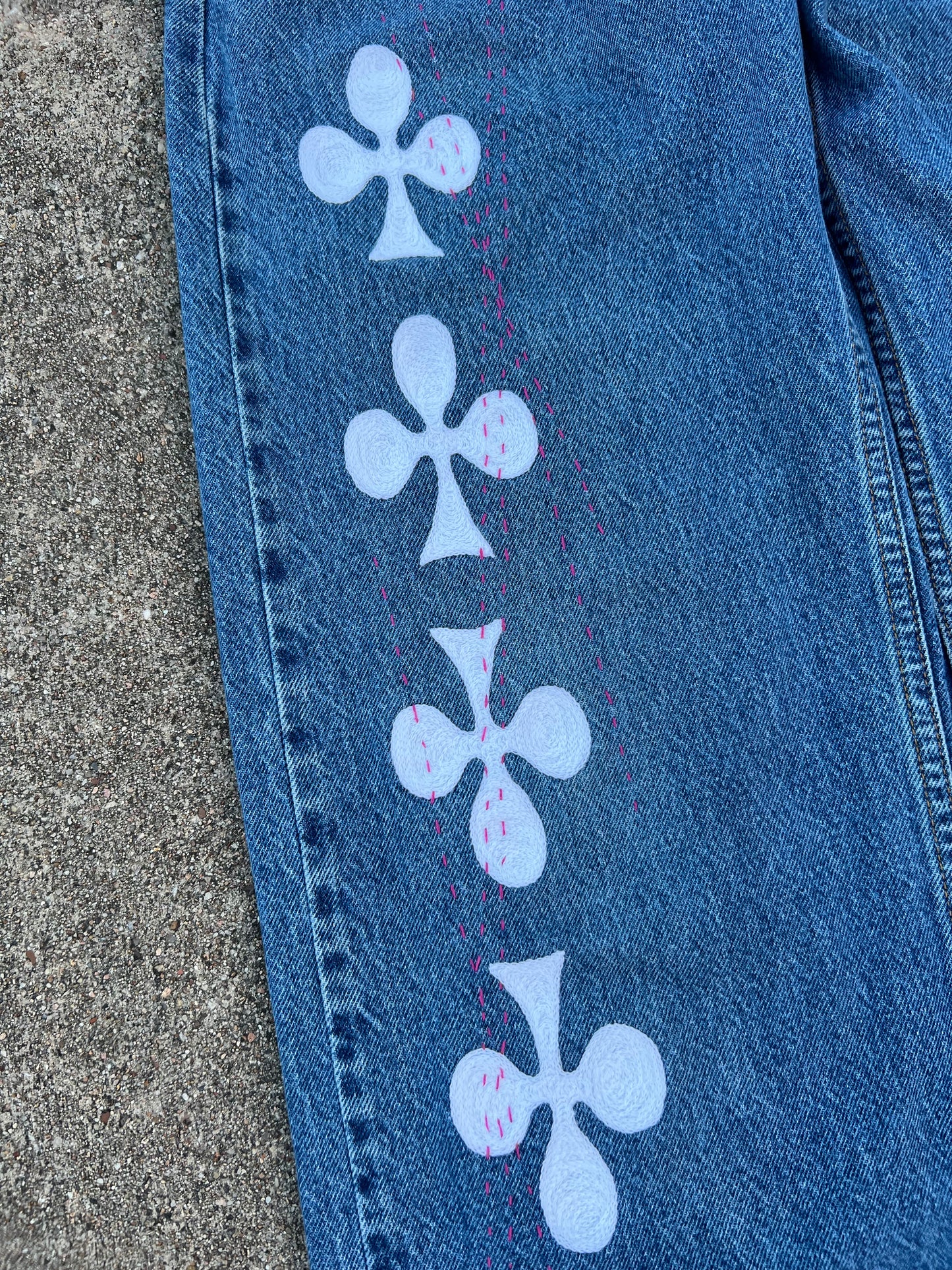 565  Chainstitched Orange Tab Levi’s