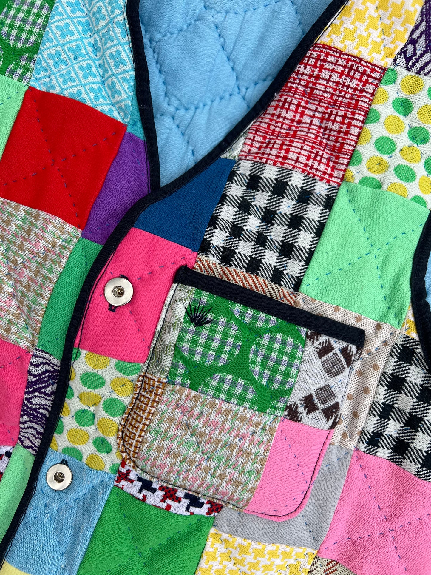 Patchwork Quilted Vest